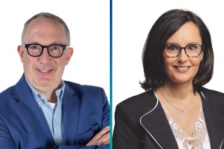 Nicolas Féraud face à Marielle Clivaz